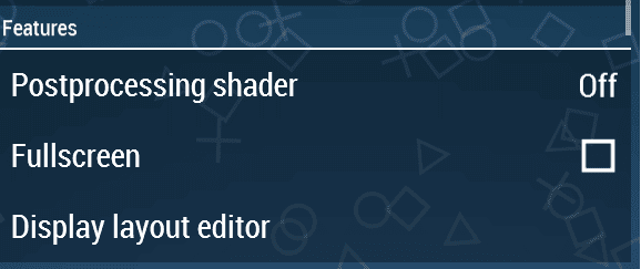 Setting shader