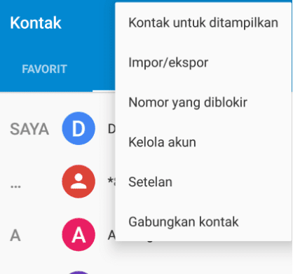 cara backup kontak whatsapp ke hp lain