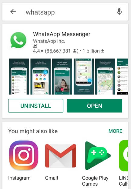 whatsapp download playstore