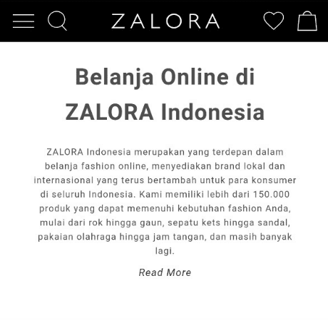 Situs Zalora