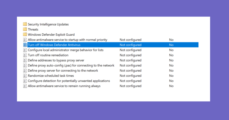 Windows defender презентация