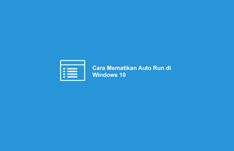 cara mematikan auto tuning windows 10