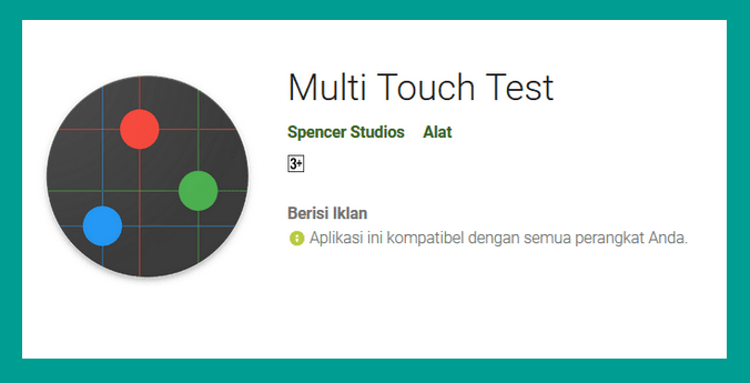 aplikasi Multi Touch Test