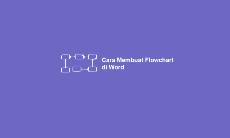 cara membuat flowchart di microsoft word 2016