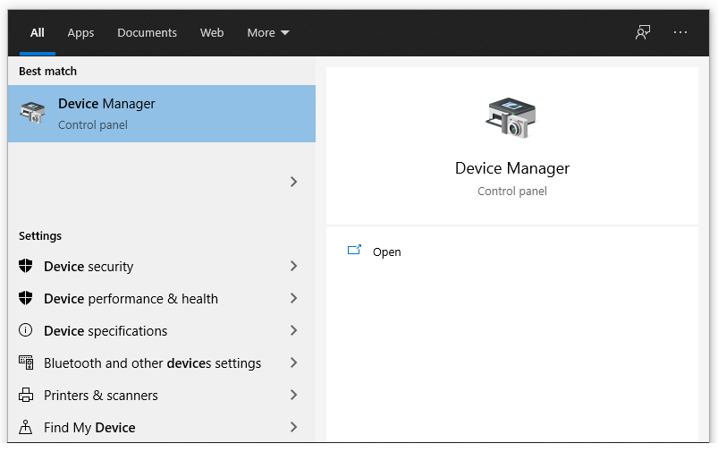 Buka Device Manager di Laptop