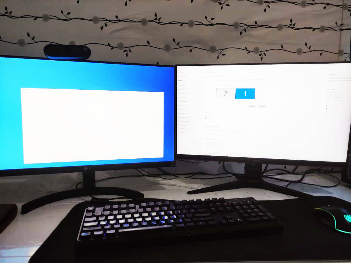 Cara Setting Dual Monitor di Windows 7,8,10,11 (PC & Laptop)