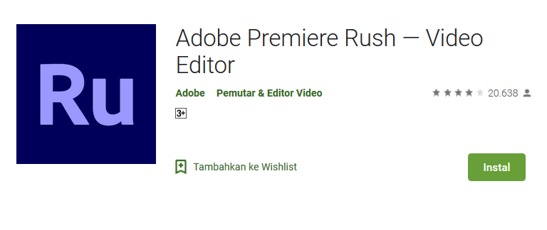 Premiere Rush Video Editor