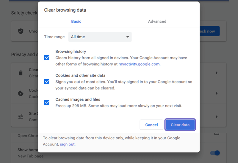 cara mengatasi privacy error google chrome