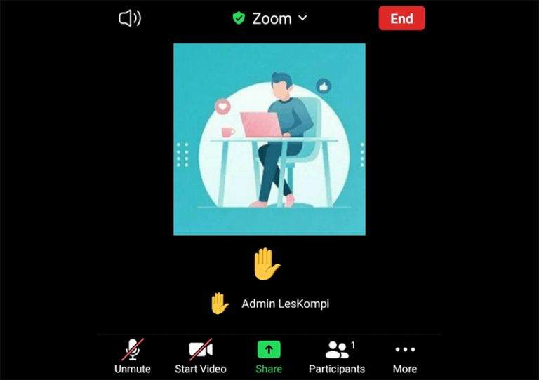 Fungsi dan Cara Raise Hand di Aplikasi Zoom (HP dan PC)