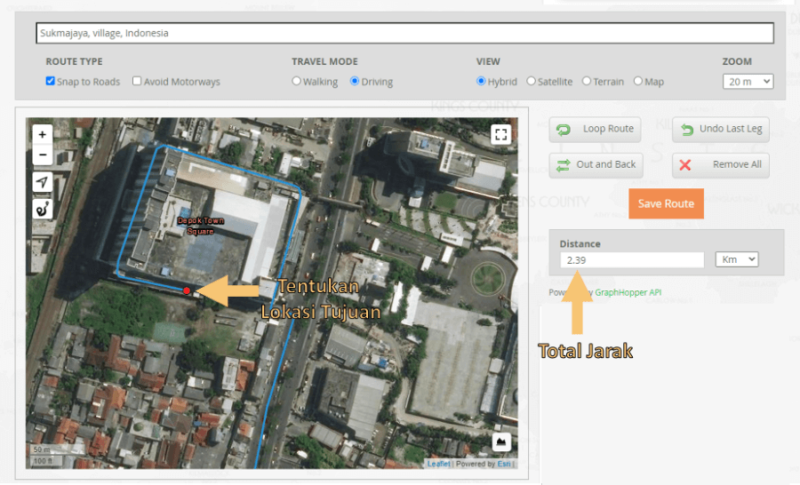 Cara Mengukur Jarak Tempat Ke Suatu Lokasi Di Google Maps