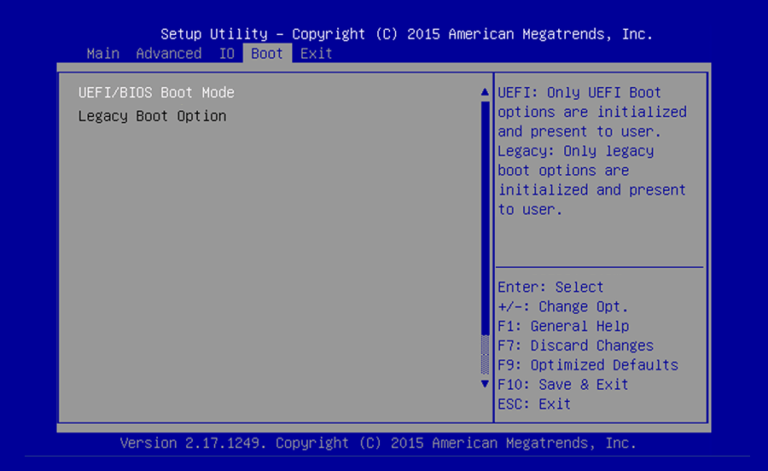 Mengenal UEFI Dan Bedanya Dengan BIOS Serta Legacy