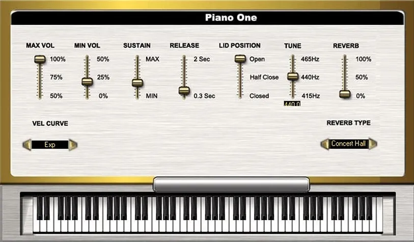 Piano One for PC