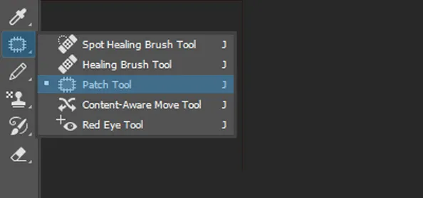 Patch Tool Photoshop